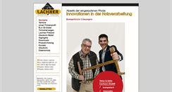 Desktop Screenshot of lachner-innovativ.de