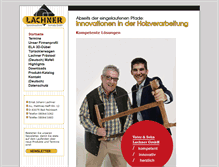 Tablet Screenshot of lachner-innovativ.de